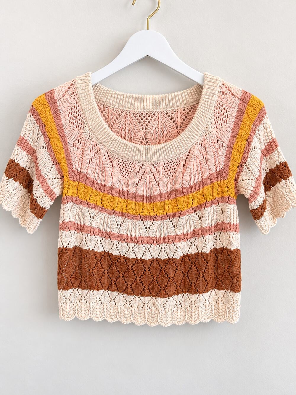 Womens Dear John Striped Sweater - XS